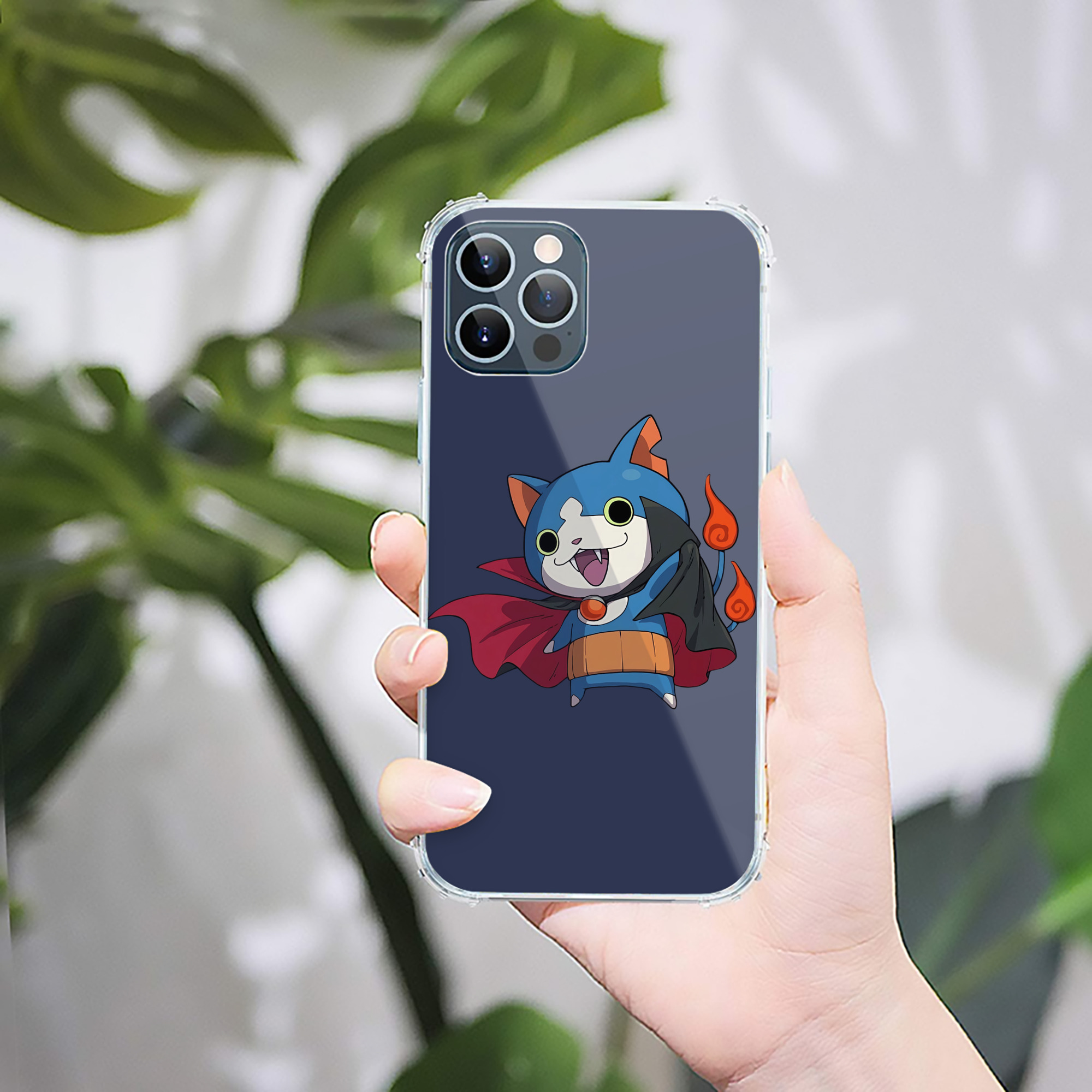 （画像用） 妖怪ウォッチ Yo-kai Watch 【iPhone 12シリーズ対応】透明スマホケース（クリアソフトケース）